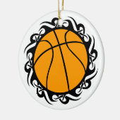 Stammesbasketball Keramikornament (Links)