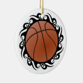 Stammesbasketball Keramikornament (Rechts)