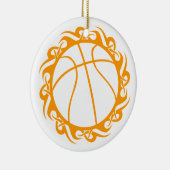 Stammesbasketball Keramikornament (Rechts)
