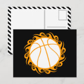 Stammesbasketball Postkarte (Vorne/Hinten)