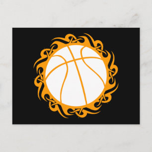 Stammesbasketball Postkarte