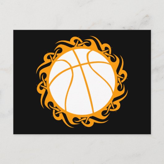 Stammesbasketball Postkarte (Vorderseite)