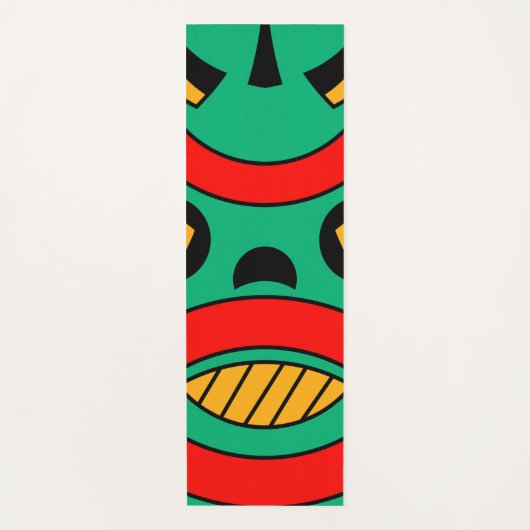 Stammesbeängstigend Yogamatte (Vorderseite)