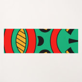 Stammesbeängstigend Yogamatte (Vorderseite (Horizontal))