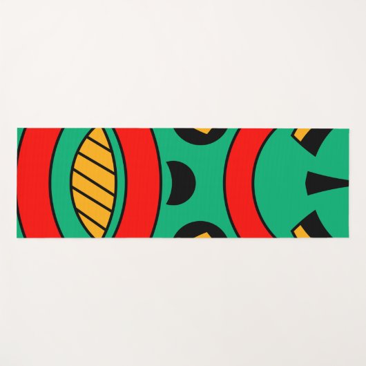 Stammesbeängstigend Yogamatte (Vorderseite (Horizontal))