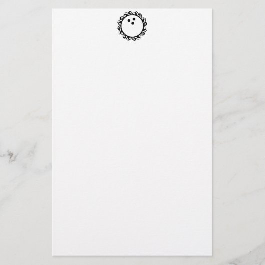 StammesBOWLING Briefpapier (Vorderseite)