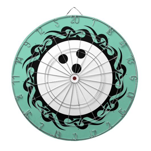 StammesBOWLING Dartscheibe (vorne)