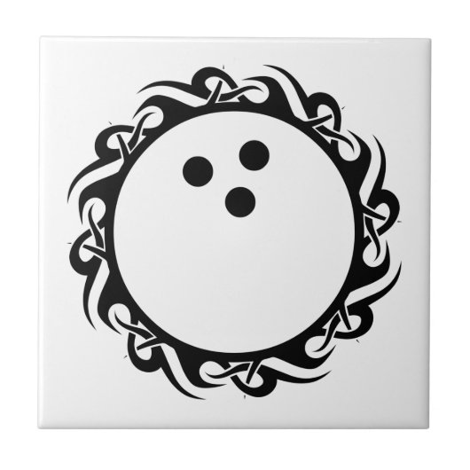 StammesBOWLING Fliese (Vorderseite)