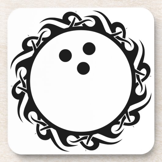 StammesBOWLING Getränkeuntersetzer (Vorderseite)