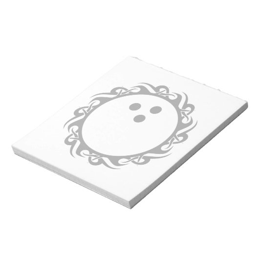 StammesBOWLING Notizblock (Rotiert)