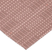 Stammesbraun-Muster Tischdecke (Schrägansicht)