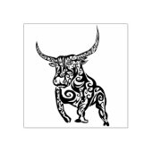 Stammesbullen-Briefmarke Gummistempel (Prägung)