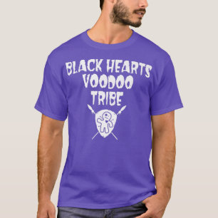 Stammeschild für den Voodoo Schwarze Herzen 249 T-Shirt