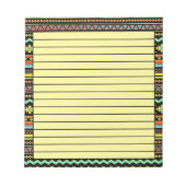Stammesdesign Notizblock (Vorderseite)