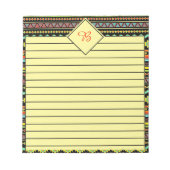 Stammesdesign Notizblock (Vorderseite)
