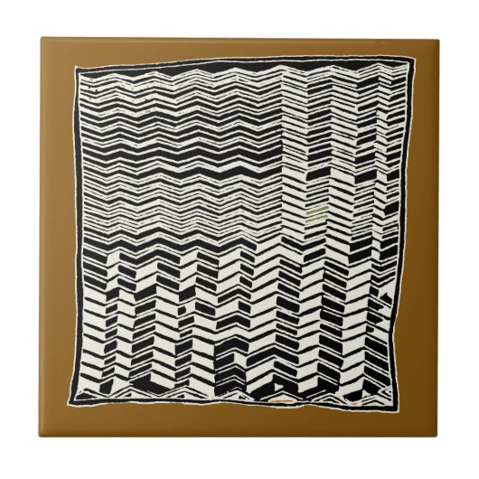 Stammesdesigns der Kuba Fliese (Vorderseite)