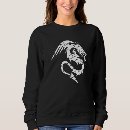 Stammesdrache in Not Sweatshirt (Vorderseite)