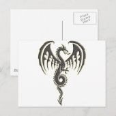 Stammesdrache Postkarte (Vorne/Hinten)