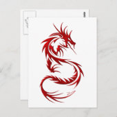 Stammesdrache Postkarte (Vorne/Hinten)