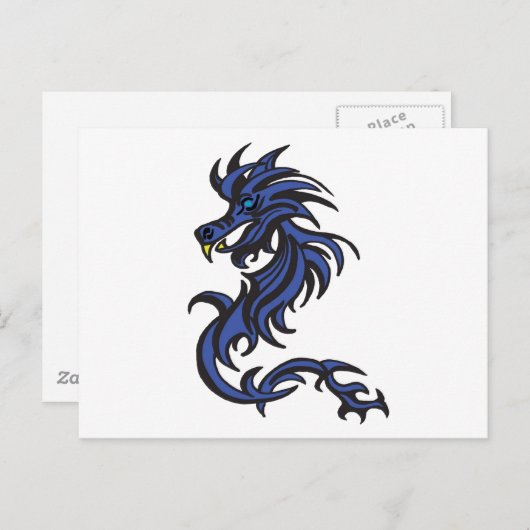 Stammesdrache Postkarte (Vorne/Hinten)