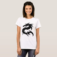 Stammesdrache-Silhouette