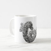 Stammesdrachen Kaffeetasse (Vorderseite Links)