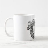 Stammesdrachen Kaffeetasse (Links)