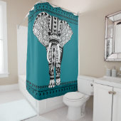 Stammeselementar Duschvorhang (Beispiel)