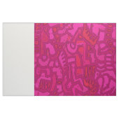 Stammesfelder Mosaik - Rose Stoff (Fat Quarter (45,7 x 55,9 cm))