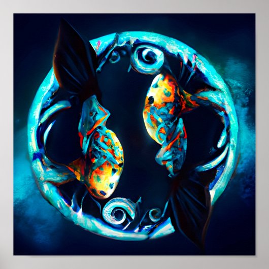 Stammesfische Poster (Vorne)