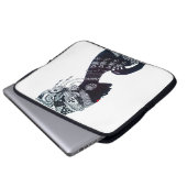 Stammesfrauen-Design Laptopschutzhülle (Vorne Knopf)