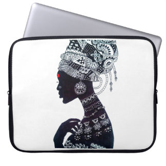 Stammesfrauen-Design Laptopschutzhülle