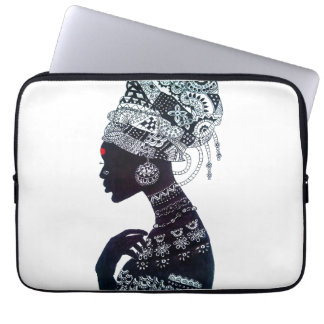 Stammesfrauen-Design Laptopschutzhülle