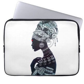 Stammesfrauen-Design Laptopschutzhülle