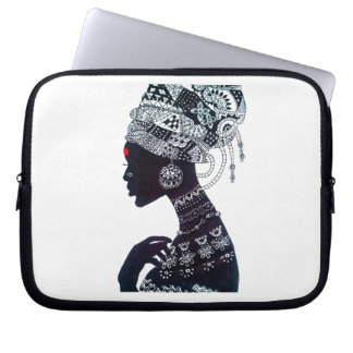 Stammesfrauen-Design Laptopschutzhülle