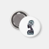 Stammesfrauen Magnet (Vorderseite/Rückseite)
