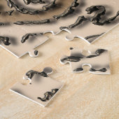 Stammesfremde abstrakte Kunst Puzzle (Seite)