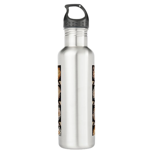 Stammesfrösche Edelstahlflasche (Rückseite)