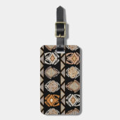 Stammesfrösche Gepäckanhänger (Vorderseite vertikal)