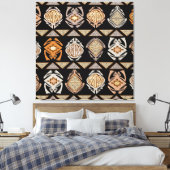 Stammesfrösche Leinwanddruck (Insitu (Schlafzimmer))