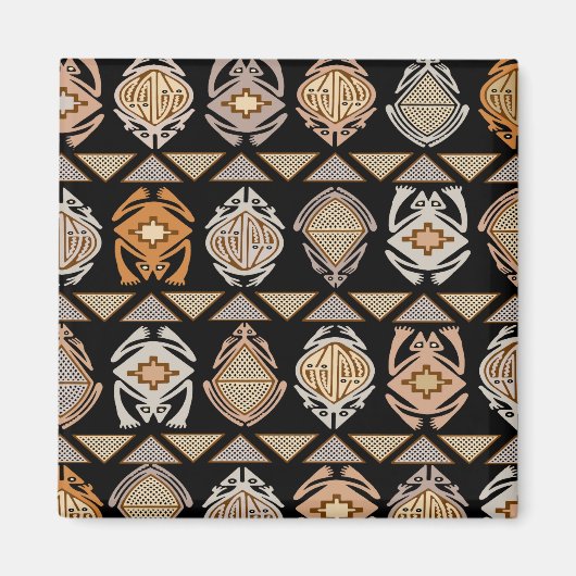 Stammesfrösche Magnet (Vorne)