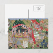 Stammesführer treffen Hermits Postkarte (Vorne/Hinten)