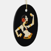 Stammesfusionstanzer mit Zykbalen Keramikornament (Rechts)