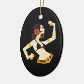 Stammesfusionstanzer mit Zykbalen Keramikornament (Links)