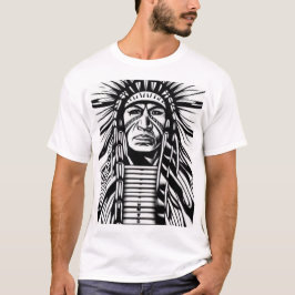 Stammesgeist: Indianisches amerikanisches Symbol. T-Shirt