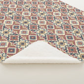 Stammesgeometrisches Muster Sherpadecke (3/4)