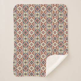 Stammesgeometrisches Muster Sherpadecke