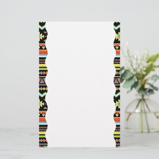 Stammesgrenze Briefpapier (Stehend Vorderseite)