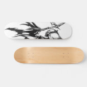 Stammesgrim-Sensenmann Skateboard (Horizontal)
