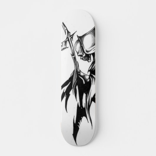 Stammesgrim-Sensenmann Skateboard (Vorne)